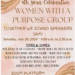 Women w/a Purpose: 4th Yr Anniversary Speaker Jam!