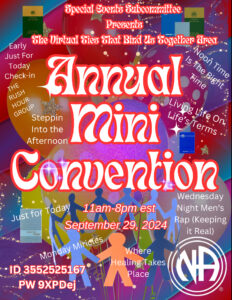 Flyer for 1st Annual Mini Convention