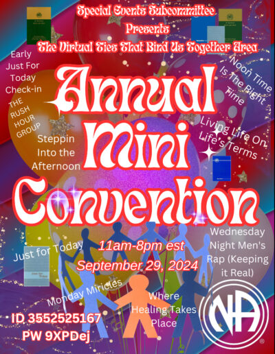 Flyer for 1st Annual Mini Convention